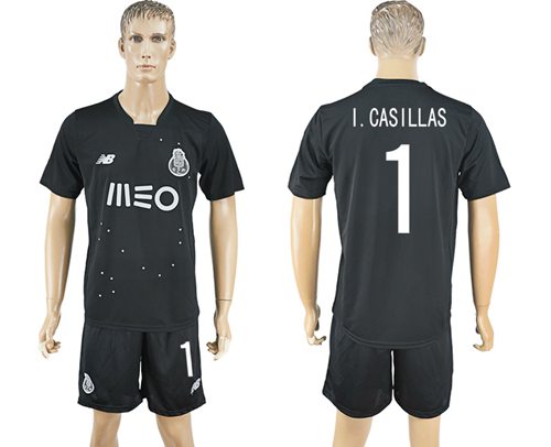 Oporto #1 I.Casillas Away Soccer Club Jersey - Click Image to Close